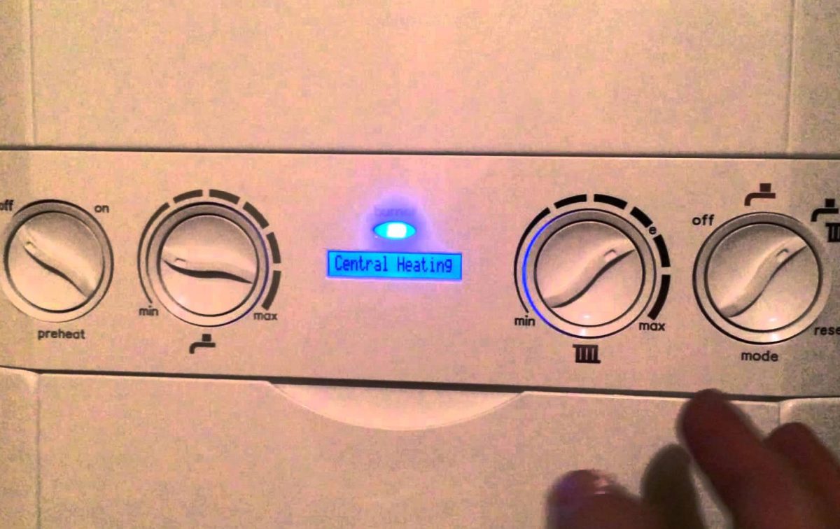 Verwarming concept in stapjes